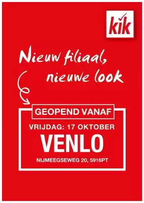 Kik folder (geldig t/m 16-10)