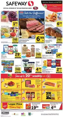 Safeway weekly ad (valid until 21-10)