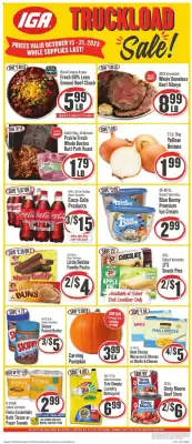 IGA weekly ad (valid until 21-10)