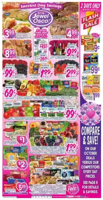 Jewel-Osco weekly ad (valid until 21-10)
