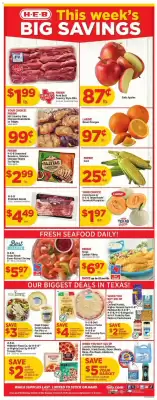 H-E-B weekly ad (valid until 21-10)