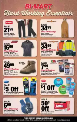 Bi-Mart weekly ad (valid until 24-10)