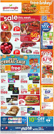 Giant Eagle weekly ad week 42 Page 1