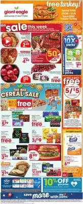 Giant Eagle weekly ad (valid until 22-10)