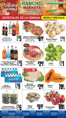 Rancho Markets weekly ad (valid until 20-10)