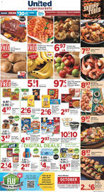 United Supermarkets weekly ad week 42 Page 1