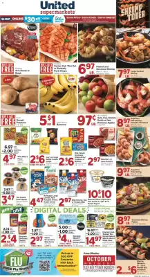 United Supermarkets weekly ad (valid until 21-10)
