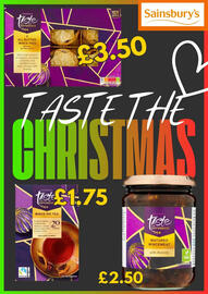 Sainsbury's leaflet week 42 Page 1
