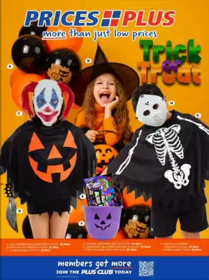 Prices Plus catalogue (valid until 31-10)