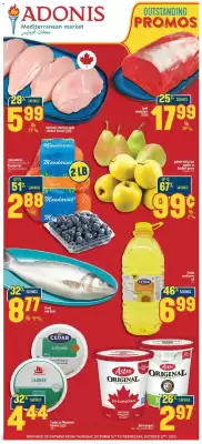 Marché Adonis flyer