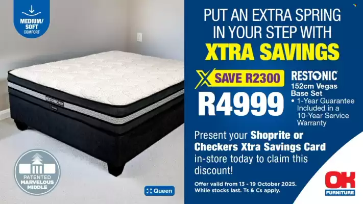 OK Furniture catalogue (valid until 19-10)