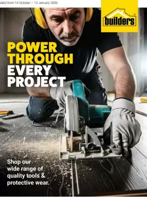 Builders Warehouse catalogue (valid until 13-01)