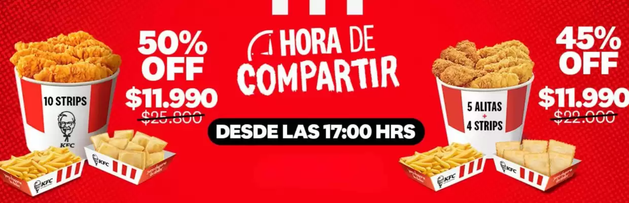 Catálogo KFC (válido hasta 29-10)