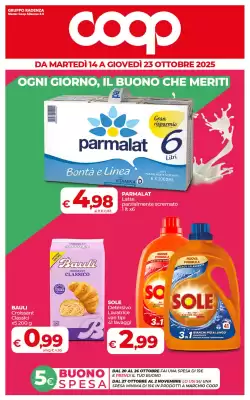 Volantino Coop Radenza (valido fino al 23-10)