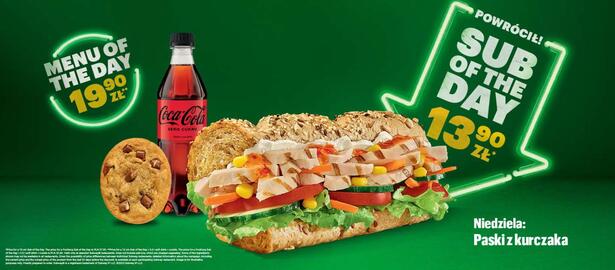 Subway gazetka Strona 1