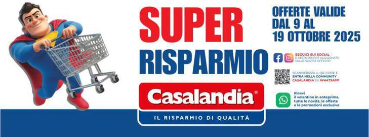 Volantino Casalandia settimana 42 Pagina 1