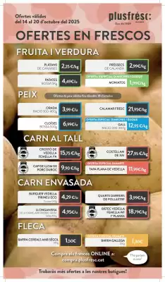 Folleto Plusfresc (válido hasta el 20-10)