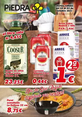 Folleto Supermercados Piedra (válido hasta el 25-10)