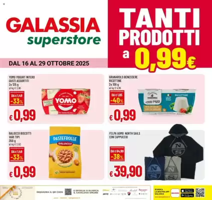 Volantino Galassia superstore (valido fino al 29-10)