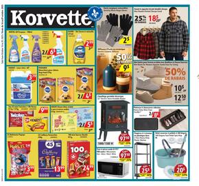 Korvette flyer week 42 Page 1