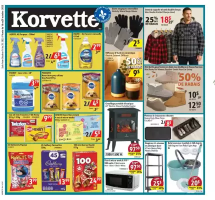 Korvette flyer (valid until 22-10)