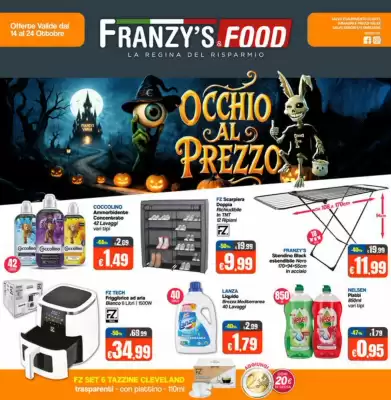 Volantino Franzy's Food (valido fino al 24-10)