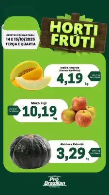 Catálogo Supermercados Pró Brazilian (válido até 15-10)