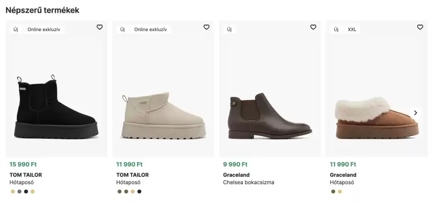 Deichmann akciós újság (érvényes eddig: 26-10)