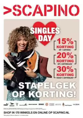 Scapino Singles Day (geldig t/m 11-11)