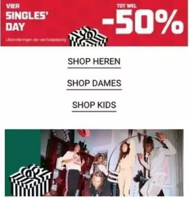 Foot Locker Singles Day (geldig t/m 11-11)