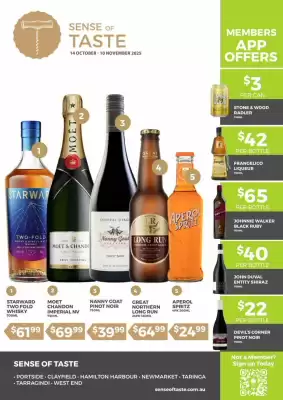 Sense of Taste catalogue (valid until 10-11)