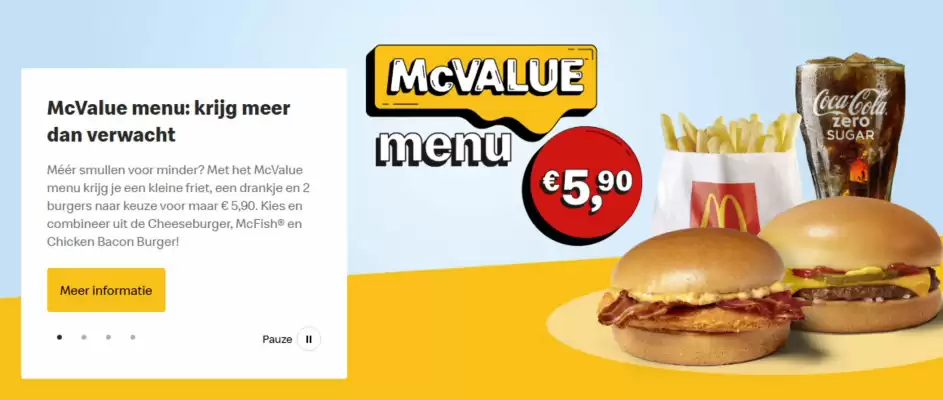 McDonald's folder (geldig t/m 28-10)