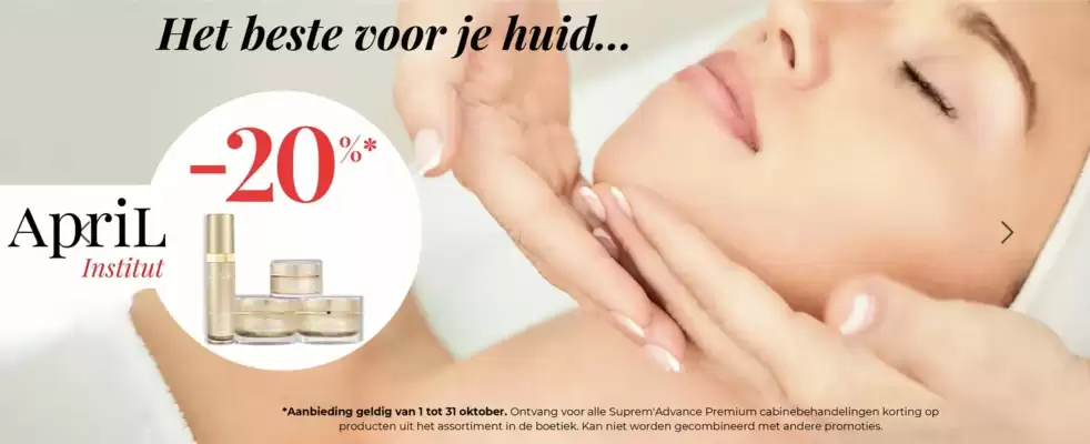 April Beauty folder (geldig t/m 31-10)