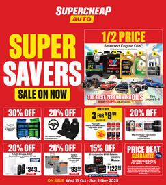 SuperCheap Auto catalogue Page 1