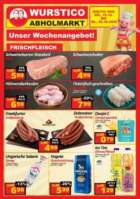 Wurstico Flugblatt (gültig bis 22-10)
