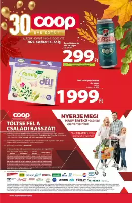 Coop akciós újság (érvényes eddig: 22-10)
