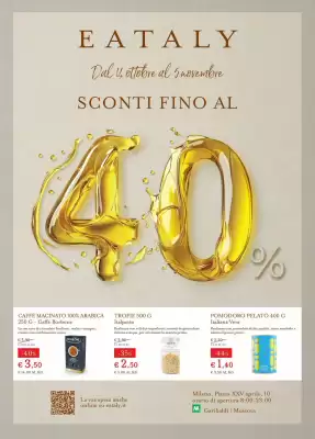 Volantino Eataly (valido fino al 5-11)