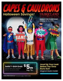 Fabricland flyer Page 1