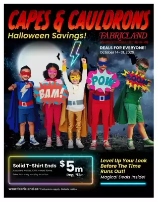 Fabricland flyer (valid until 31-10)
