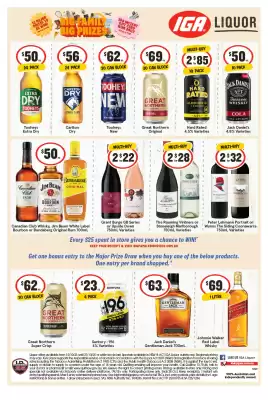 IGA Liquor catalogue (valid until 21-10)