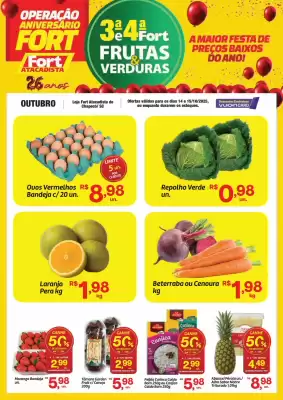 Tabloide Fort Atacadista (válido até 15-10)