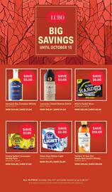 LCBO flyer Page 1