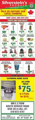 Silverstein's Produce flyer (valid until 9-11)