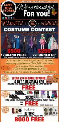 Len's Mill Stores flyer (valid until 9-11)