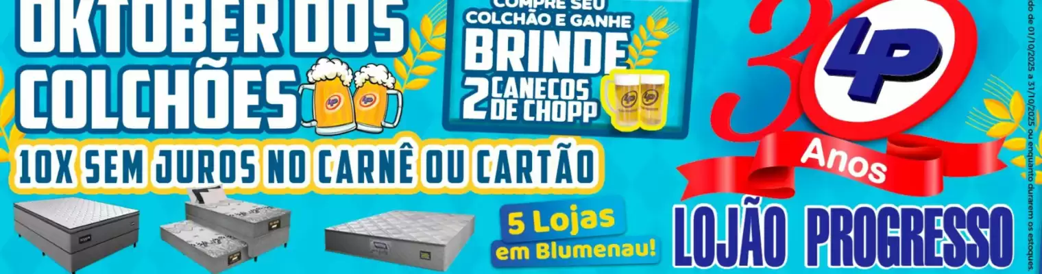 Catálogo Lojão Progresso (válido até 31-10)