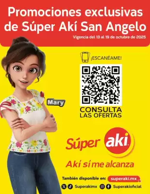 Folleto Super Aki (válido hasta 19-10)