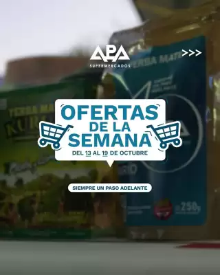 Catálogo APA Supermercados (válido hasta 19-10)