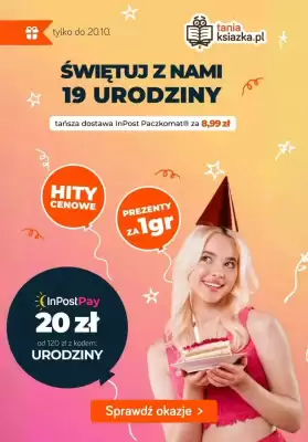 Taniaksiazka.pl gazetka (ważność do 20-10)