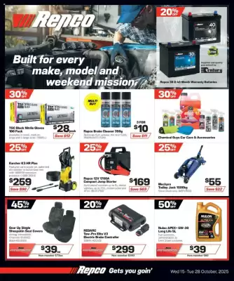 Repco catalogue (valid until 28-10)