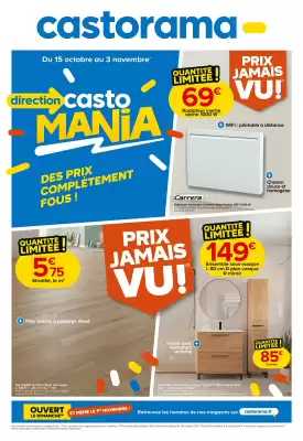 Catalogue Castorama (valable jusqu'au 3-11)